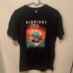 Official Midnight Oil The Great Circle World Tour 2017 100% Cotton SZ L